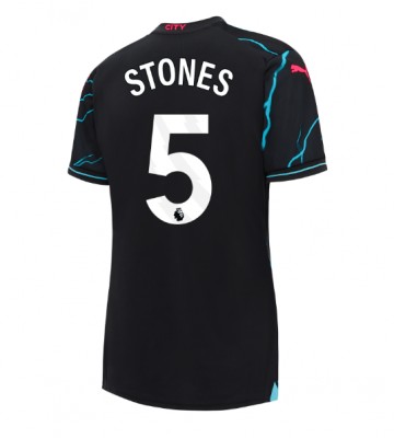 Manchester City John Stones #5 Tredje Tröja Dam 2023-24 Kortärmad